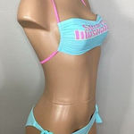 Anthropologie New. Basta Surf mint blue bikini. Large. Retails $138 Photo 0