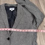 Uniqlo Ines De La Fressange x  houndstooth wool blend blazer jacket size large Photo 4