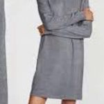 Lou & grey Houndstooth Long Sleeve Pullover Dress Black and White Size XS Photo 1