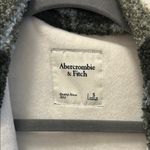 Abercrombie & Fitch Green and White Plaid Teddy Jacket Photo 3