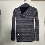 Lululemon Athletica Stride Jacket Black Stripes Galore Sz 2 XS Athleisure Casual Photo 4