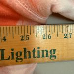 PINK - Victoria's Secret  Tie Dye Cropped Pool Beach Sweatshirt Womens Large Orange Photo 5