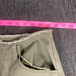 Oak + Fort  Army Green Button Fly Shorts Size 30 Photo 3