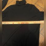 Calvin Klein  black Ribbed Knitwear turtleneck sweater woman’s XL Photo 3