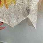 POL Light Beige Sunflower Knit Bohemian Oversize Top Medium NWOT Photo 8