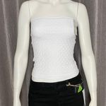 Free People Women’s White Seamless Strapless Bandeau Tube Top Photo 1