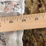 Torrid  Size 0 White w Bunnies Chiffon Button‎ Up Ruffled Front Shirt Photo 6