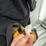 Tommy Hilfiger Black Hooded Utility Jacket Women's 1X Plaid Lined Cargo Coat Photo 6