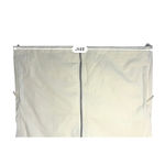 ZARA Hooded Cream Rain Coat Jacket LARGE Water Repellant Lightweight Outdoor Photo 6