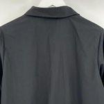 Bob Mackie  Wearable Art Black Long Sleeve Button Up‎ Sequin Design Size Small Photo 4