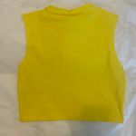 ZARA Yellow Tank Top Photo 1