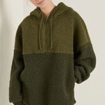 PINK - Victoria's Secret Pink by Victorias Secret Half Zip Varsity Half Zip Hoodie Jacket Green Medium Photo 0