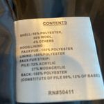 Nine West  Black Wool Blend Coat - size small Photo 4