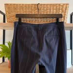 EXPRESS  Columnist Barely Boot Mid-Rise Stripe Woven Career Dress Pant Trouser, 8 Photo 4