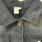 Missmoly Supply Co. Black Jean Vest Size L Photo 7