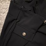 Sophisticated Black Straight Leg Women's Pants Size M Size M Photo 3