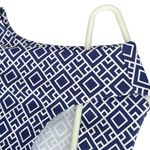 J. McLaughlin Like New Elaine Catalina Cloth Dress Blue White Size Small Photo 4