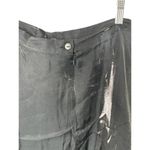 JS Collections JS Collection Black Shimmery Full Length A-Line Skirt Women's Size 8 Photo 6