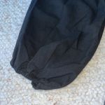 & Other Stories & Other Stories Crop Fitted Smocked Corset Puff Balloon Long Sleeve Top Black 2 Photo 5