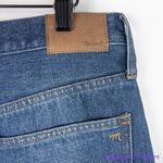 Madewell NEW  Baggy‎ Straight Jeans in Dark Worn Indigo Wash, size 32 Photo 10