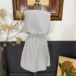 Merrell  Striped Woven Lightweight Dress With Pockets & Drawstring Waist Sz XL 💚🍄 Photo 2