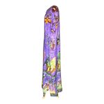 Egyptian Print Caftan Dress Purple Boho Maxi Lounge Wear Women's Size 4 Photo 10