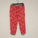 Sundance  Leia Pants Pull on Drawstring Boho Floral Pockets Cotton Pink size XS Photo 1