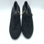 Tahari Womens Ramona Booties Heels Pumps Suede Studded Black Size 8.5 Photo 1