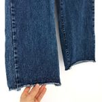 Oak + Fort Straight Leg Crop Jean Blue Denim S Photo 3