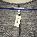 Aeropostale  large grey black sweater sheer arms Photo 2