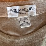 Bob Mackie  studio vintage deadstock new with tags  Shimmering Gold Tank Top Photo 2