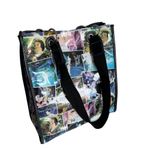 Disney VTG Y2K  Tote Bag Movie Scene Alice Snow White Cinderella Tinker Bell Photo 1