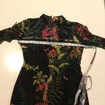 Next Clothing Women’s Multicolor Velvet Short Dress Size UK Size 14 Green Photo 4