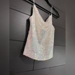THIRTY THIRTY Sequins Sparkly Sleeveless Tank Top Women’s Sz XS NWT Photo 1