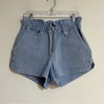 Sea New York Maura Paperbag Shorts in Acid Wash Size 2 Blue Photo 2