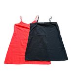 Banana Republic  Semi Sheer Button Up Tunic Top and Tank Set Womens Medium Black Photo 7