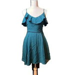Altar'd State Altar’d State Dark Teal Tank Adjustable Straps Woman’s Dress Size Small Photo 1