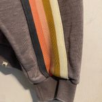 Rip Curl  Women's Charcoal Sweater with Colorful Stripes Photo 5