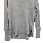 J.Crew Blue Crew Neck Ribbed Knit Pullover Sweater Wool Blend XS NEW Photo 3