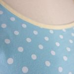 100% Cotton Sleep Night Gown,‎ Polka dot, sleepwear, loungewear Blue Size XXS Photo 4