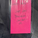 Joujou Trucker Faux Fur Crop Jacket Black Medium Photo 10