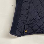 Max Studio  Navy Blue Quilted Puffer Vest Womens Small Outerwear Fall Warm Casual Photo 1