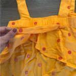 Arizona Jeans Arizona Jean Company Bright Orange Floral Crop Top Photo 8