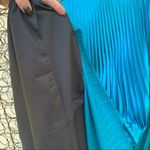 Mori Lee Y2K beaded sequin halter prom dress maxi gown teal black 5/6 Photo 8