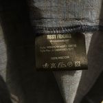 JUST FEMALE Navy Blue & Red Checkered Window Merle Long Photo 4