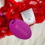 Christmas Lingerie Avid Love Deep V Teddy Red Size M Photo 7