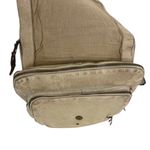 Studio Caleidoscope Gatti Leather Stud Embellished Backpack in Beige Brown Photo 12