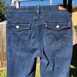 Levi's LEVI’S 525 Perfect Waist Straight Leg Black Label Blue Jeans 8 Photo 4