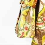 Lafayette 148  New York Floral Cropped Bell Sleeves Lined Blazer Jacket, Size 2 Photo 11