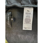 Dynamite  Faux Leath Black Crop Bandana Top Size Small Photo 2